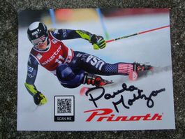 PAULA MOLTZAN (USA) AUTOGRAMMKARTE TOP