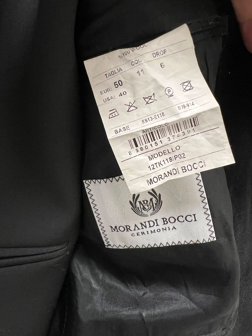 Completi: Hochzeitsanzug | Bräutigamsanzug | Black – Usato da Niederrohrdorf venduto da fero90 4