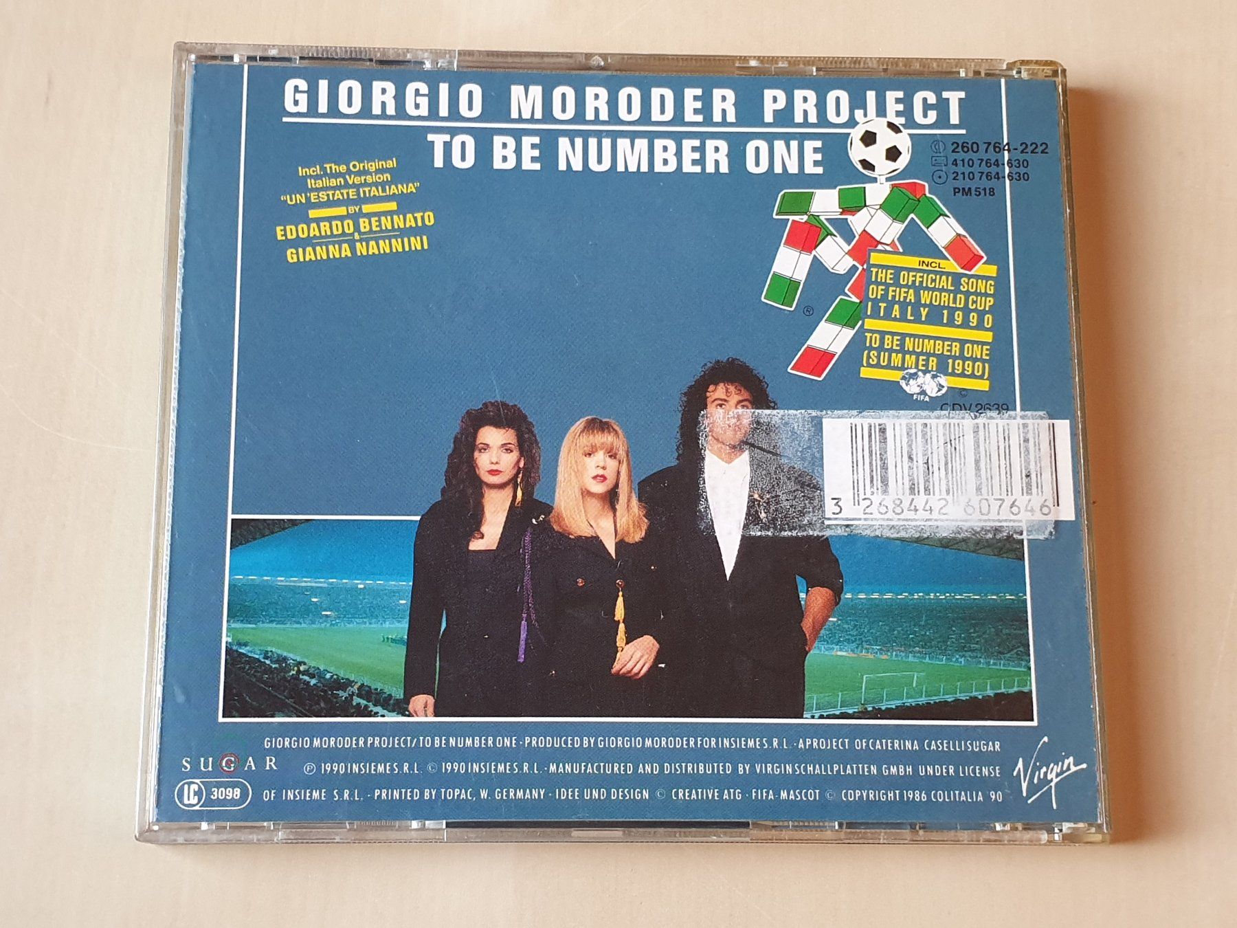 CDs: Giorgio Moroder Project to be Number one – Gebraucht aus Stansstad von collectorsshop 1