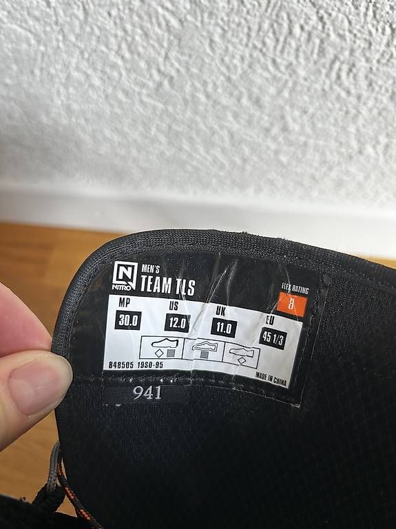 Scarpe da uomo: Nitro Team Snowboardschuhe / Snowboardboots – Usato da Dübendorf venduto da jha_m6nz 1