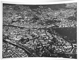 Originalfoto Photoglob-Wehrli - Zürich, Fliegeraufnahme