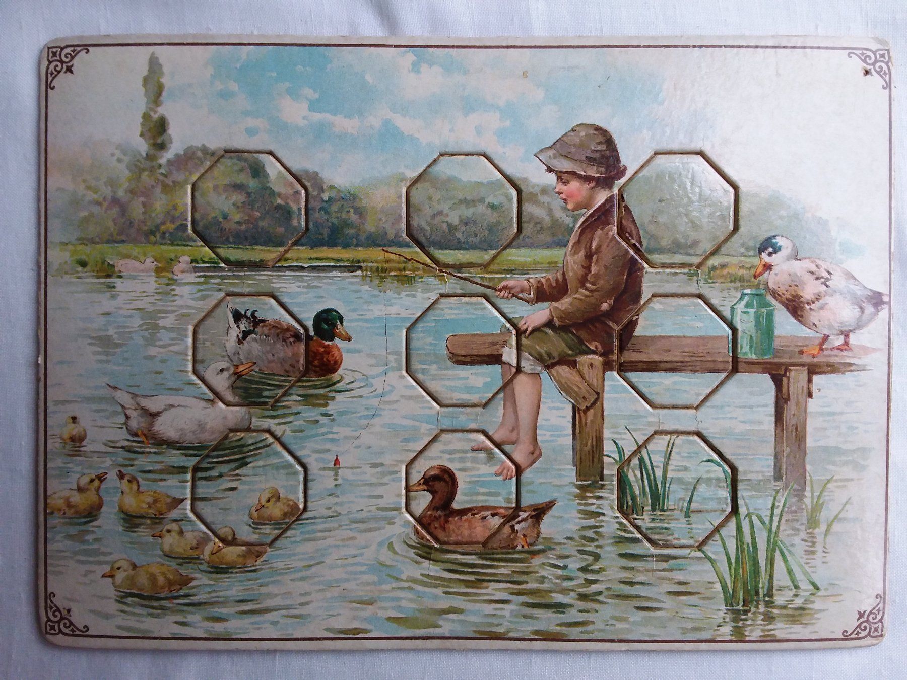 Jeux: Antikes Puzzle Mathematik Spiel um 1900 – D'occasion à Zürich par sanwit
