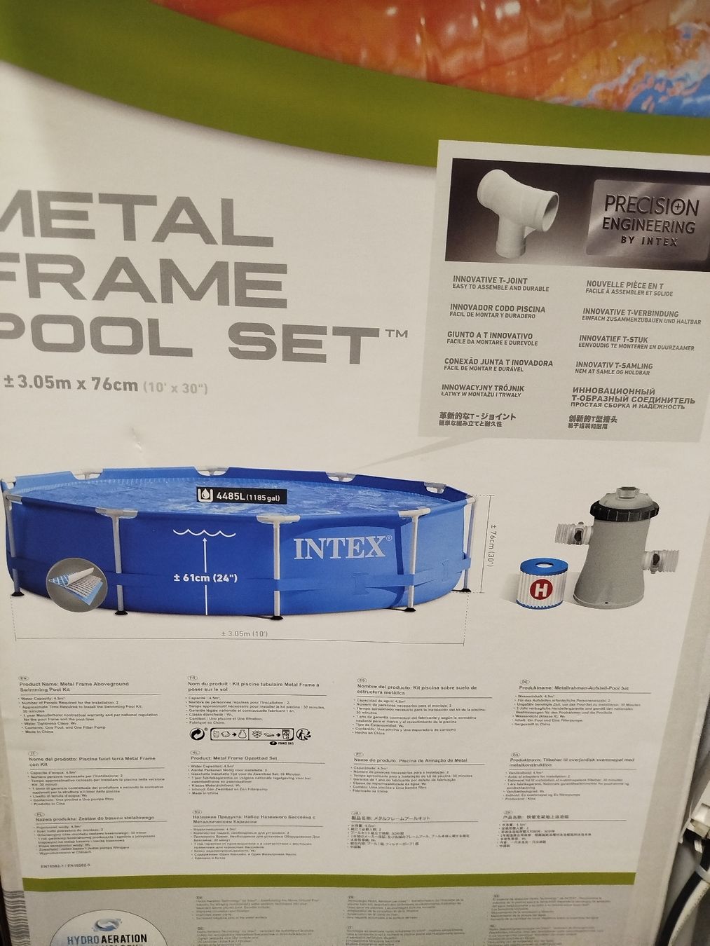 Intex Schwimmbad: Pool-Set – Gebraucht aus Greppen von Ta_Nie88