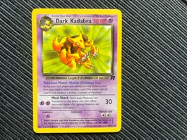 Pokemon Dark Kadabra Non Holo Team Rocket near Mint