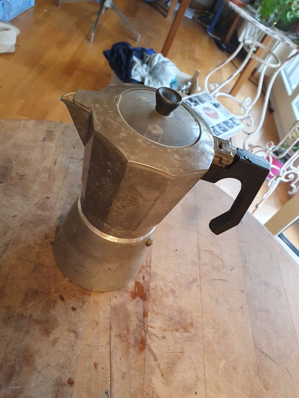 Macchine per caffè & Macchine per espresso: Espressomaschine antik mit Schaufenster – Usato da Zürich venduto da loosebone 3