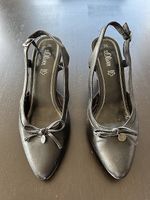 Escarpins S.Oliver en cuir, Bride arrière, taille 39