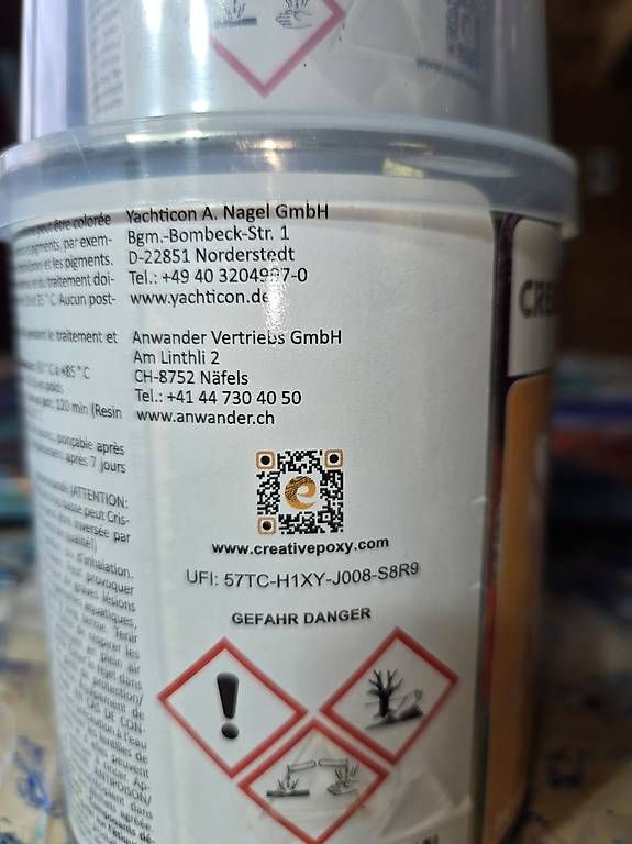 Bastelsets: Epoxydharz – Neu und originalverpackt aus Malters von Sergiorubini 2
