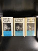 Lot 3 livres Histoire de la Philosophie Gallimard La Pléiade
