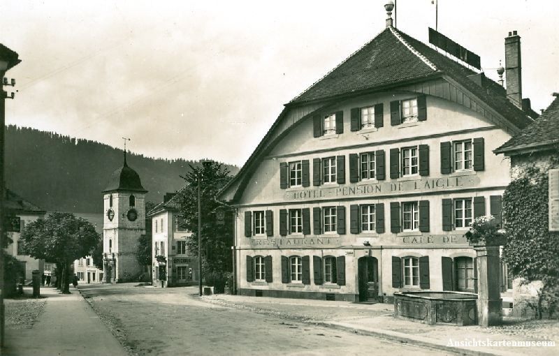 Cartoline postali: Couvet + 1939 – Usato da Emmenbrücke venduto da teestube