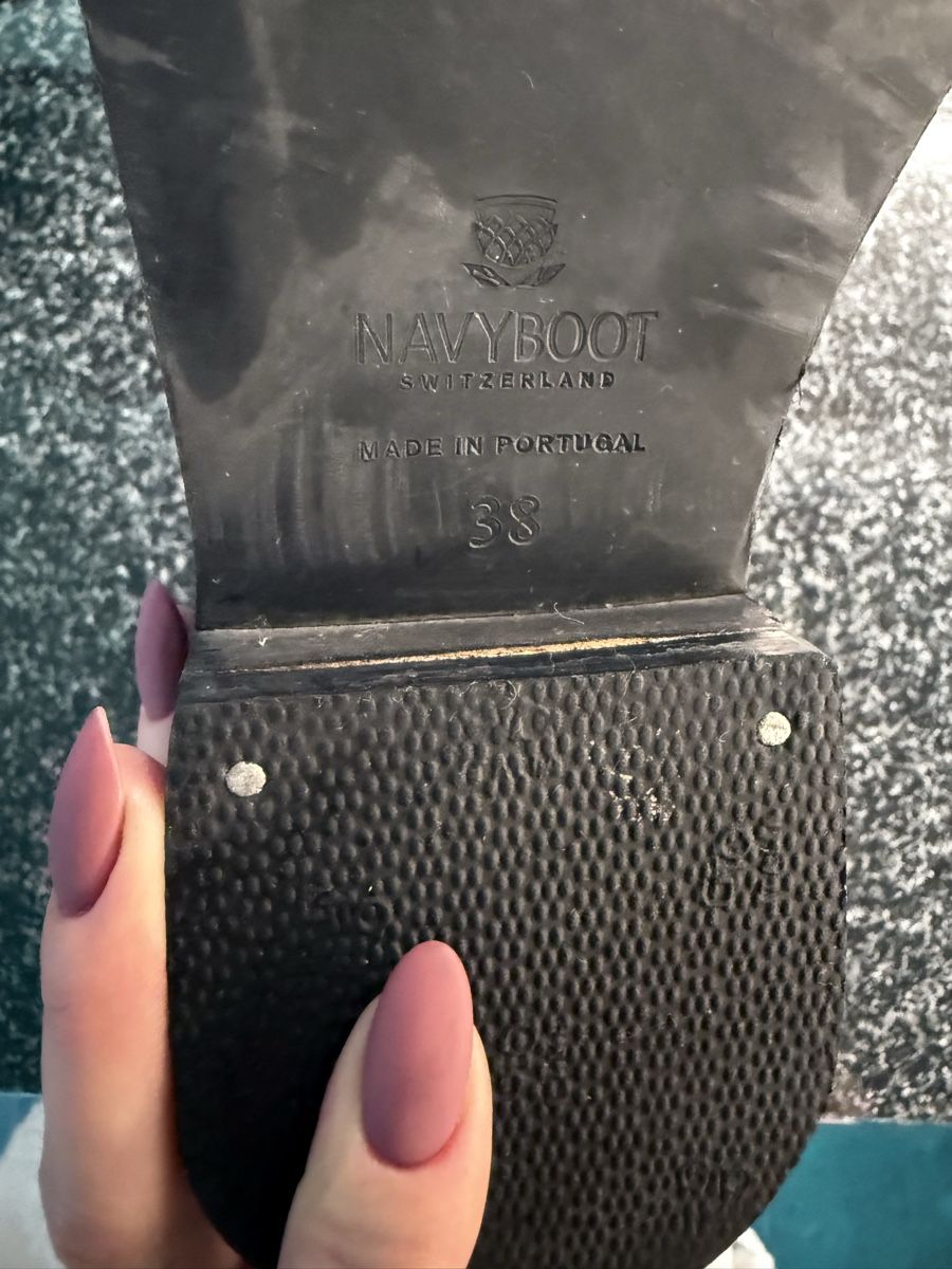 Scarpe per cavalli: NAVYBOOT boots, 38 – Usato da Basel venduto da dar_ch4051 4