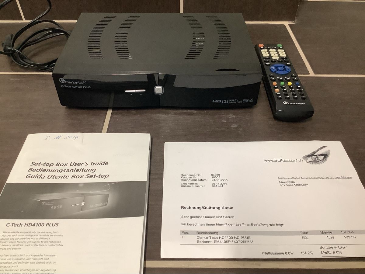 Clarke-tech C-Tech HD4100 plus (Gebraucht) in Brugg AG für CHF 9 – mit ...