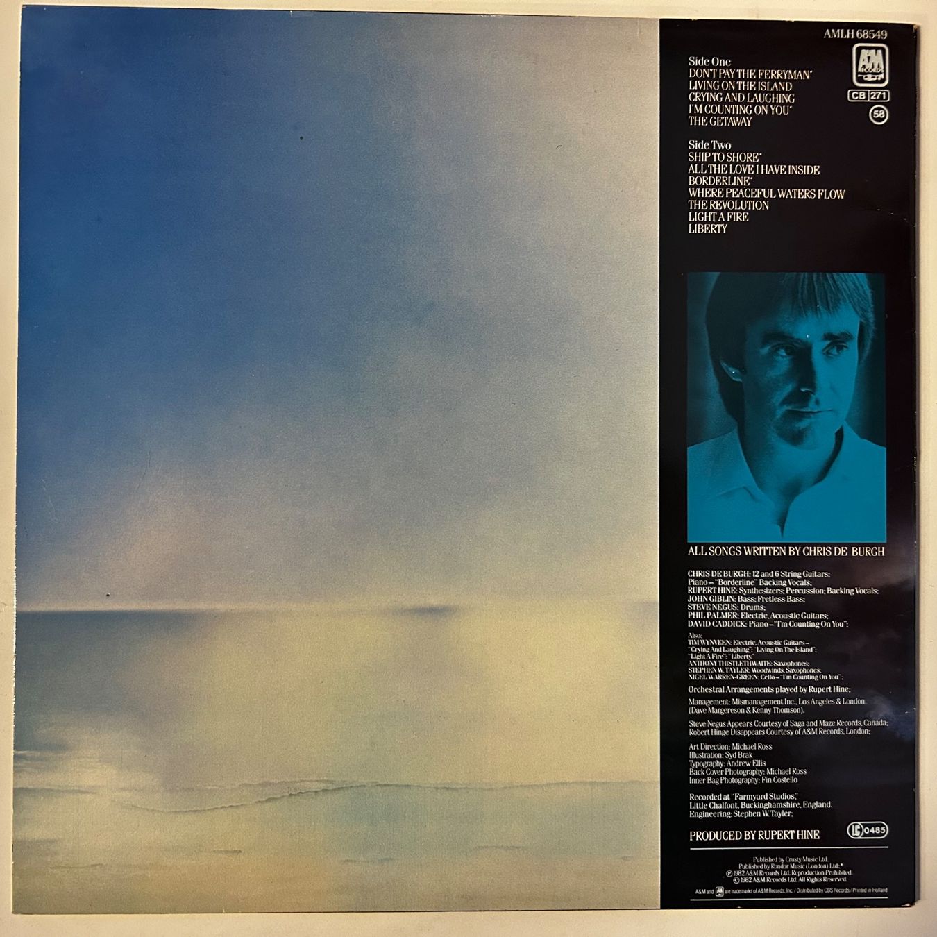 Schallplatten: Chris de Burgh - The Getaway LP - 1982 - Vinyl Schallplatte – Gebraucht aus Aesch BL von BernisFlomi 1