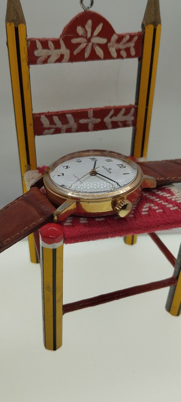 Edox Orologi: montre électromécanique EDOX vintage – Usato da La Chaux-de-Fonds venduto da jac_9llg 4