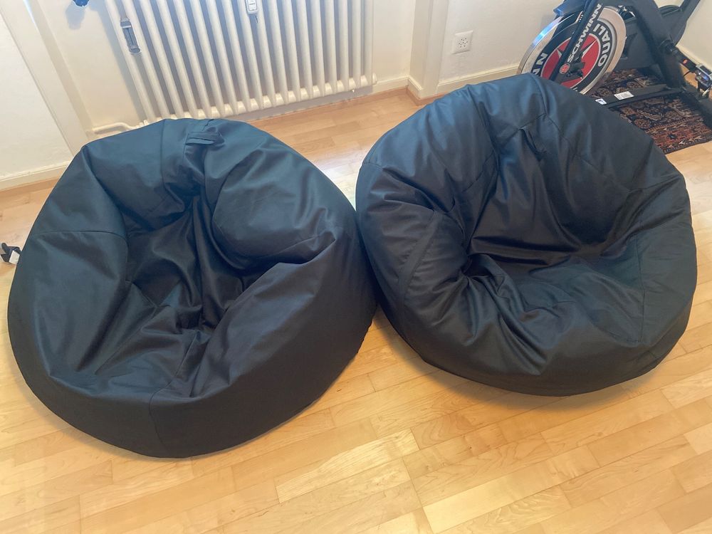 Sessel: 2 Pouf Italpouf Groß – Gebraucht aus Basel von lac_fj6g 1