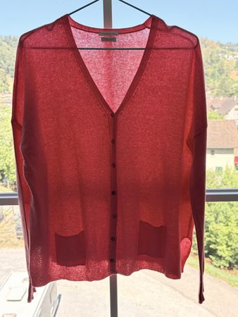 Stile Benetton Cardigan Kaschmir Wolle Grösse L guter Zustan