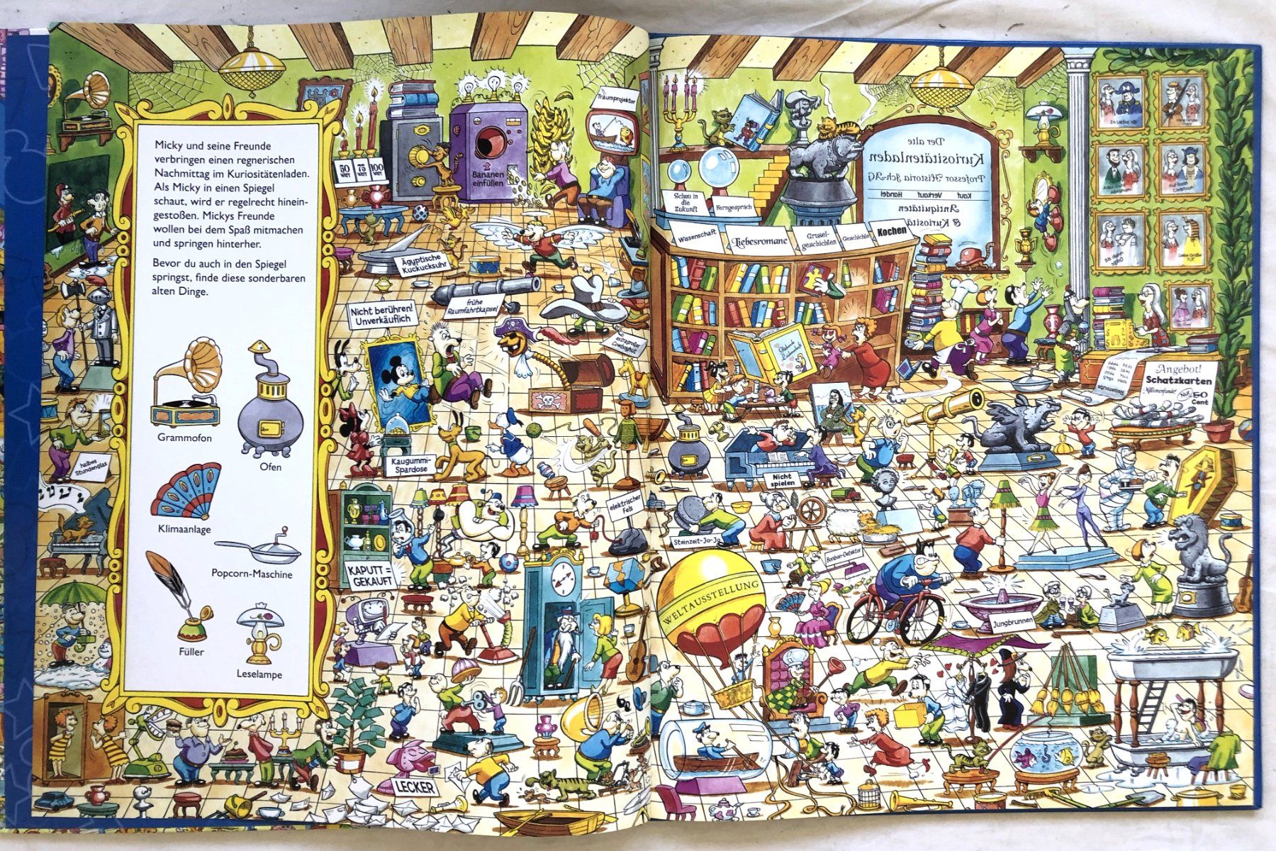 Libri: Disney Mickey & Freunde Suchbuch EXTRAGROSS - Wimmelbuch – Usato da Schaffhausen venduto da durruti 2