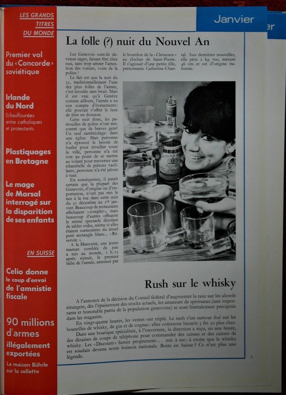 Libri: Actualité 1969 – Usato da La Croix-de-Rozon venduto da shadows750 1