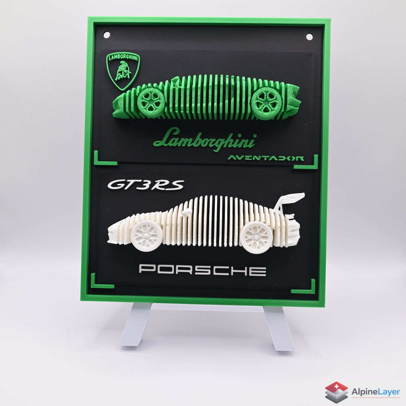 Altro in Decorazioni & Accessori: Double Picture Frame Wall Art 3D Printed Decor – Nuovo (secondo la descrizione) da Losone venduto da AlpineLayer 4