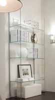 Glas Regal, ESG Glas,  (B.120cmxT.40cmxH.220cm)
