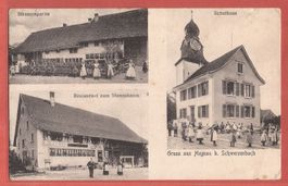 Hegnau bei Schwerzenbach - Restaurant Stammbaum ca. 1910
