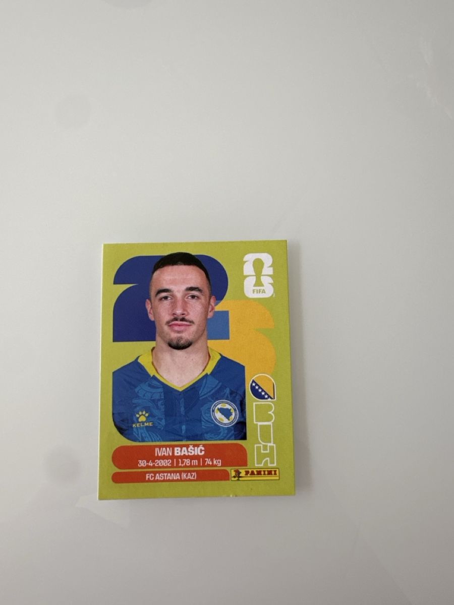 Panini Carte collezionabili: Panini 2026 Ivan Bašić BIH12 – Nuovo (secondo la descrizione) da Bern venduto da akl_sy9s