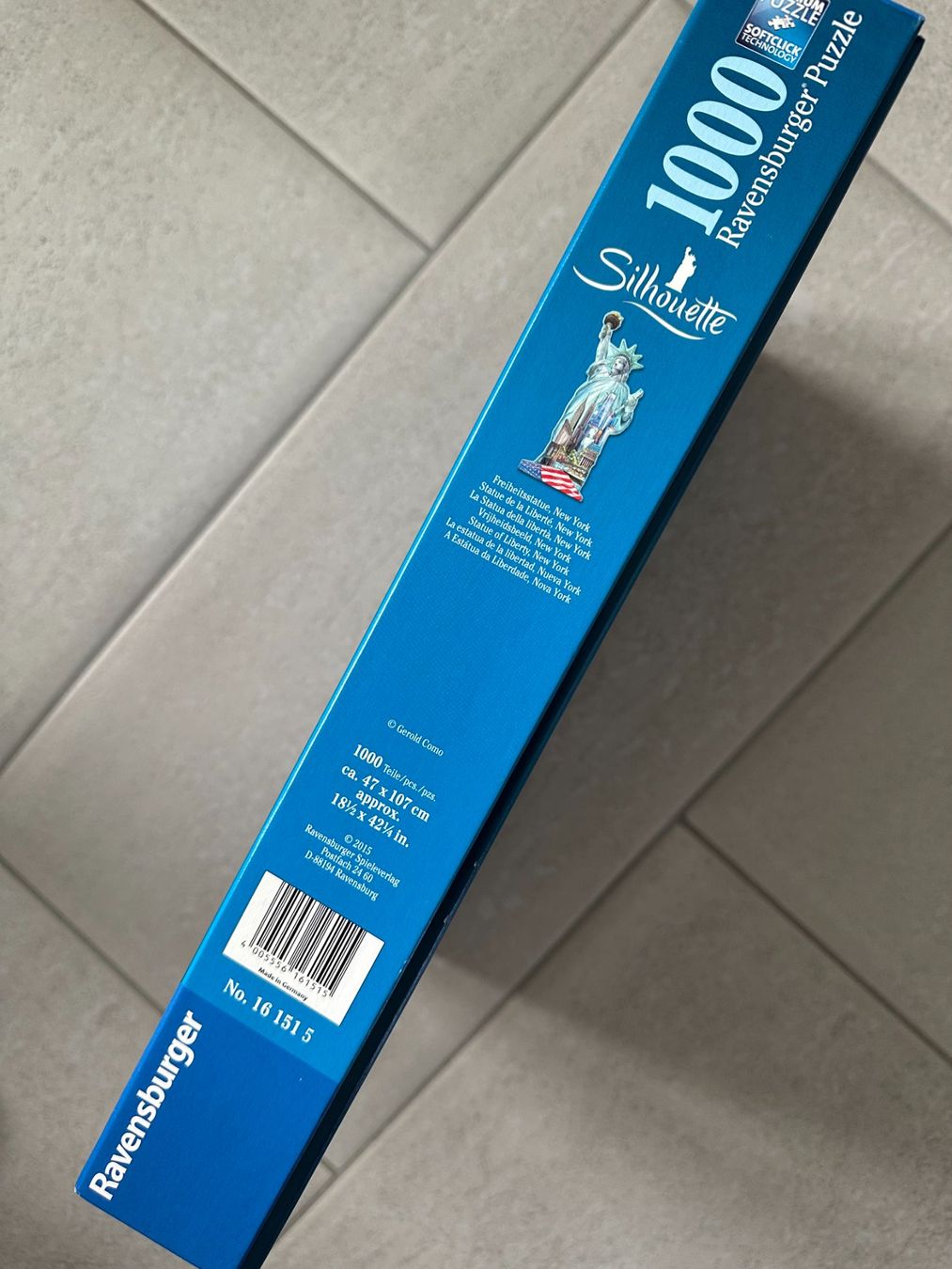 Ravensburger Puzzle: 2 aussergewöhnliche Ravensburger Puzzles "Silhouette" – Usato da Zürich venduto da Linthi1 7