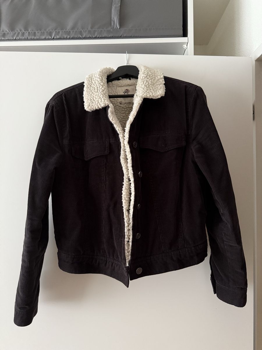 Pull&Bear Giacche: Pull&Bear Winterjacke, Cord, Teddyfell, Gr. M – Usato da Ennetbaden venduto da mel_cs5j