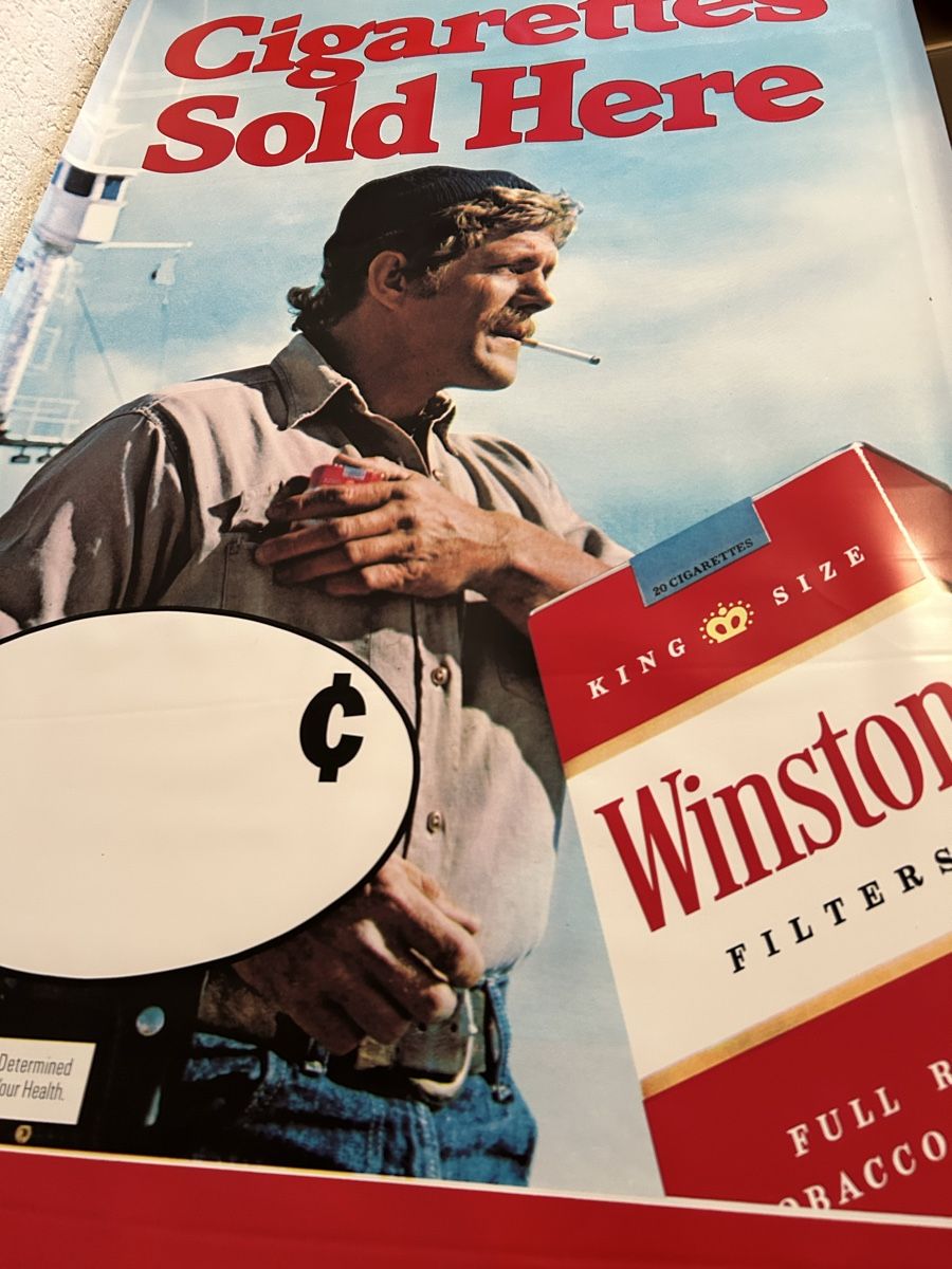 Winston Tabac à priser: Winston Zigaretten Poster – D'occasion à Schliern b. Köniz par Trebesch 2