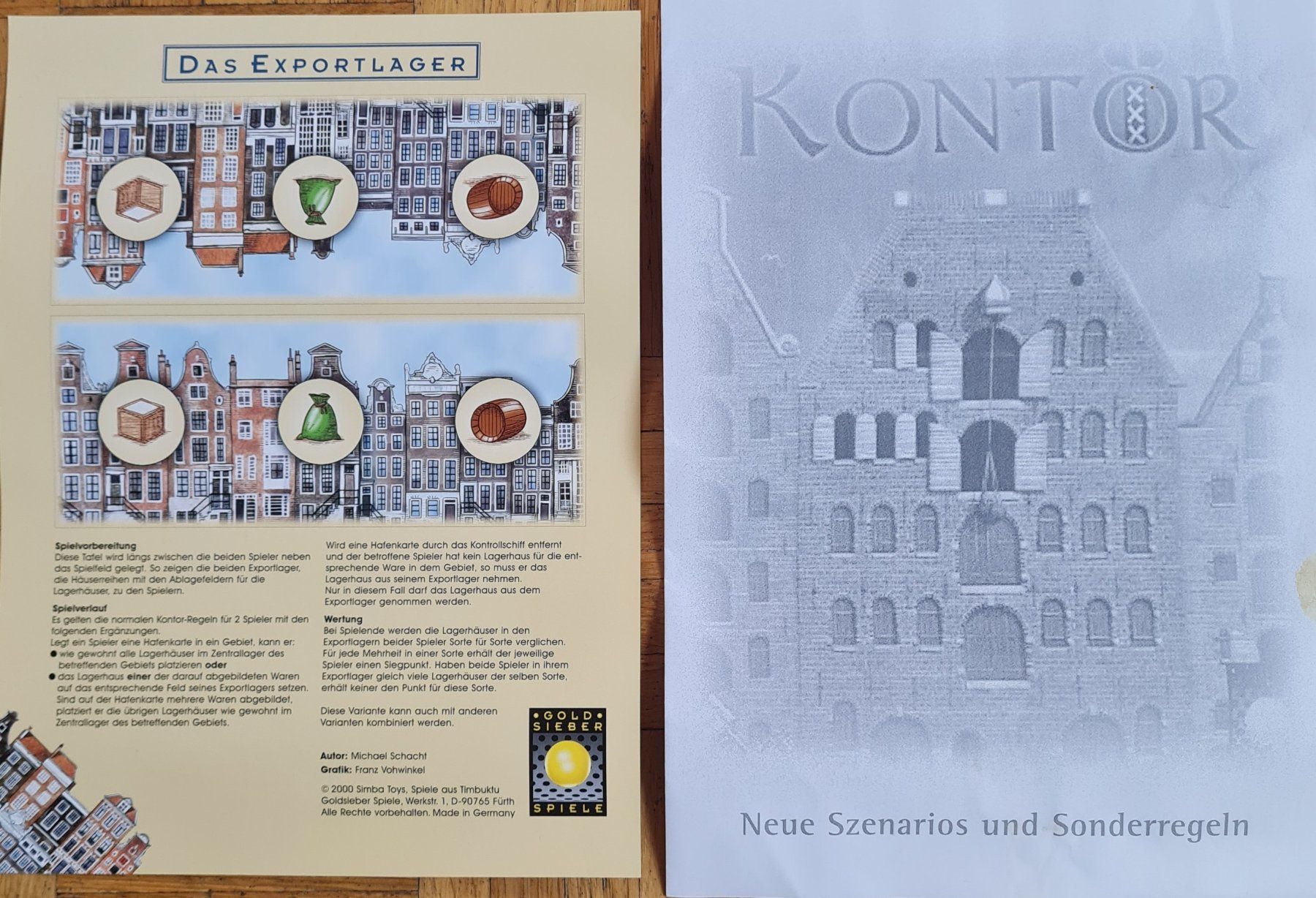 Giochi: Brettspiel "Kontor" mit Erweiterungen – Usato da Zürich venduto da Desmond01 4
