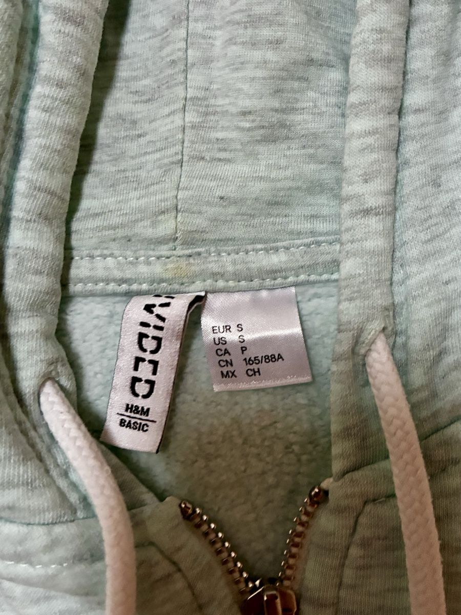 H&M Maglioni & Felpe: Mint Green H&M Hoodie, Size Small – Usato da Schaan venduto da RicX-10 1