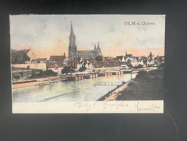 Postkarte Ulm Litho 1906  (V880)