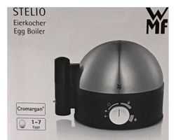 Eierkocher WMF Stelio für 7 Eier schwarz silber