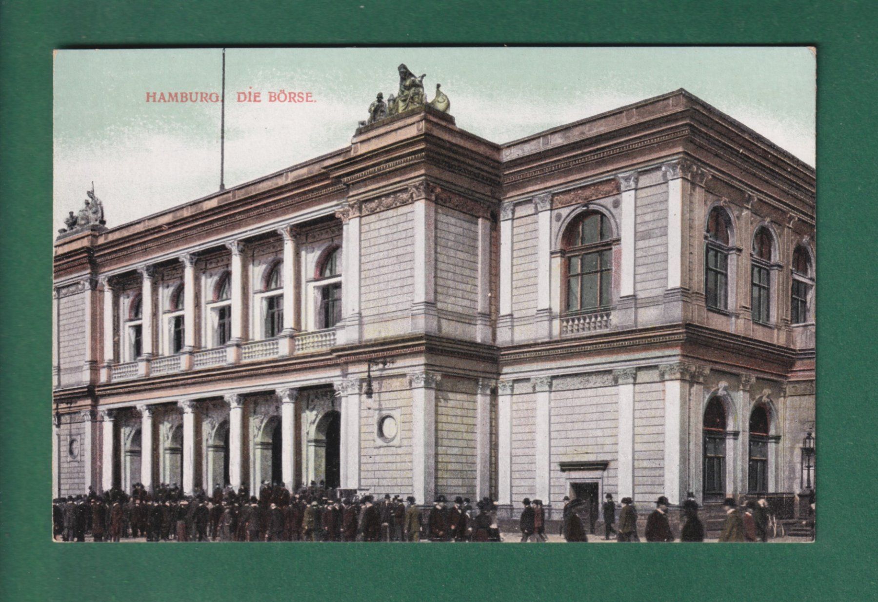 Cartoline postali: HAMBURG - Die Börse – Usato da Pully venduto da nicecards-shop