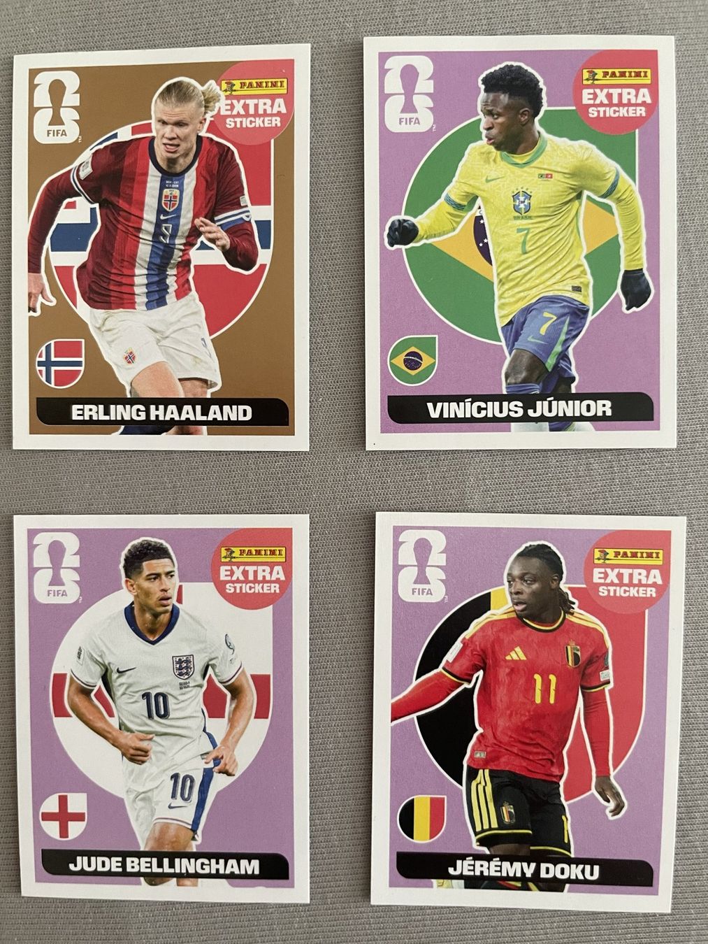 Panini Cartes à collectionner: 4er Set Panini Extras – D'occasion à Winterthur par jsoll1