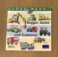 Kinderbuch Lesemaus Bagger Autos und Traktoren Carlsen