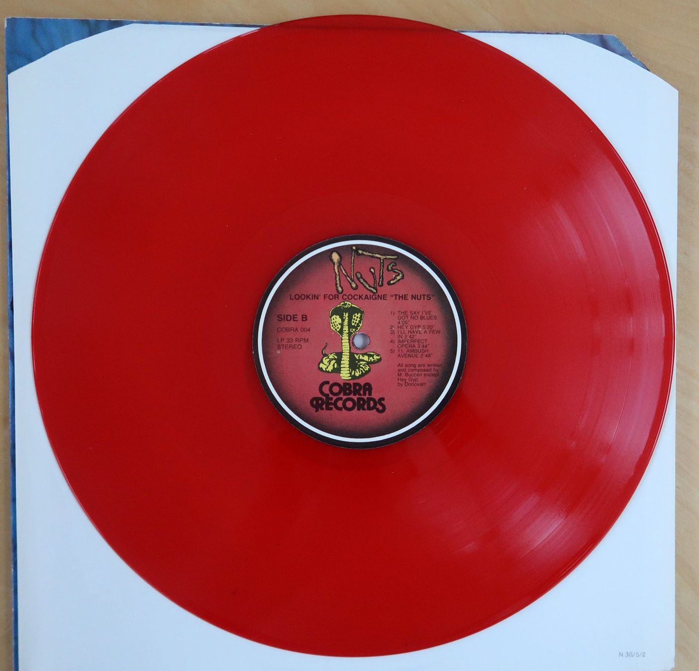 Dischi in vinile: NUTS - LOOKING FOR COCKAIGNE (LP VG-) – Usato da Hedingen venduto da Studers 4
