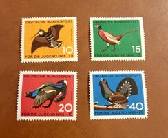 Timbres  d Allemagne 1965 - Série Oiseaux