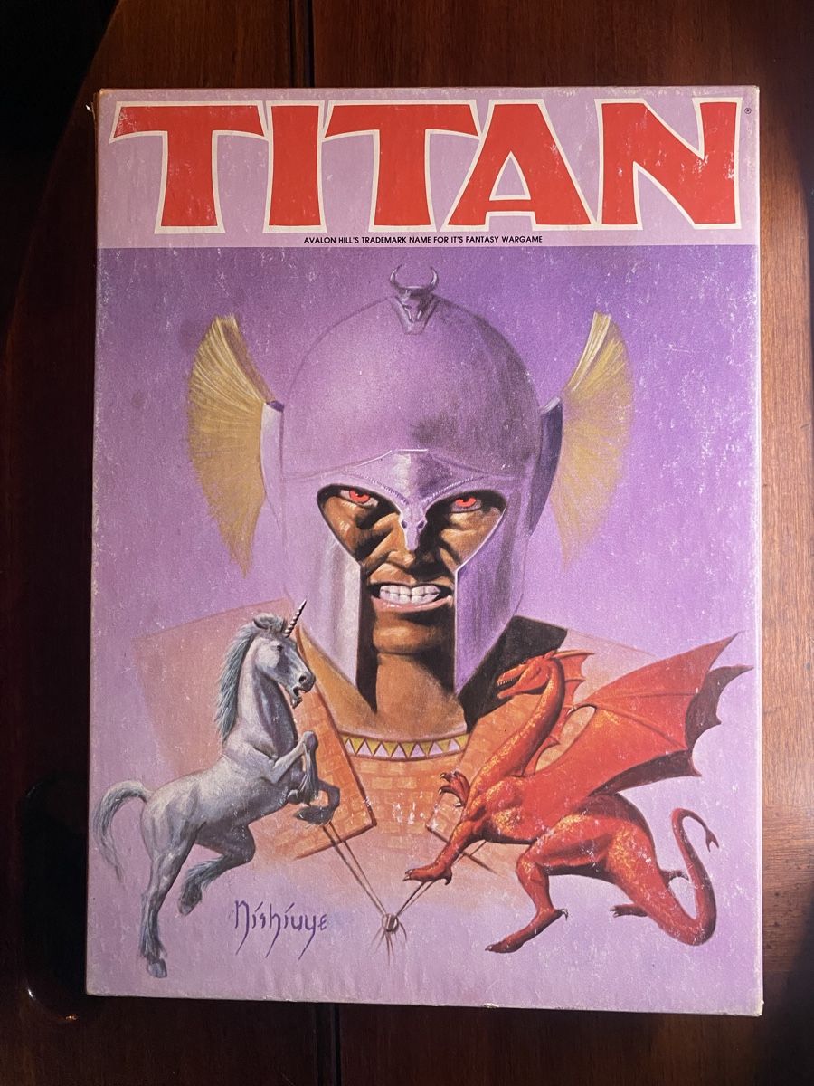 Giochi: Vintage TITAN Avalon Hill 1982 COMPLETE & Sorted – Usato da Kirchberg BE venduto da swiss_slab