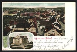 AK Bülach, Teilansicht, Asyl, 1902
