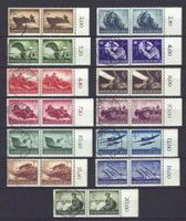 DR 1944 Satzpaare postfr** u gestempelt
