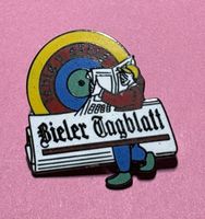 Bieler Tagblatt - Seltene, Vintage Anstecknadel / Pin