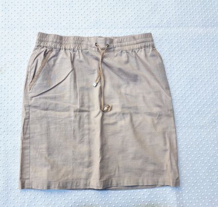 Schöner Sommerrock Charles Vögele 55% Leinen