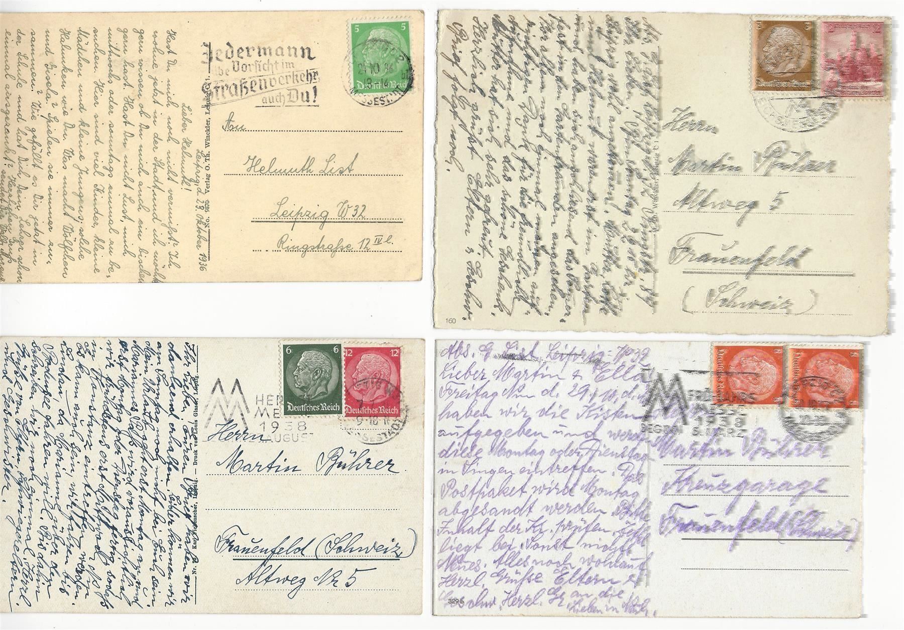 Cartoline postali: AK Leipzig Messestadt Oper Augustus – Usato da Frauenfeld venduto da Astra13 2