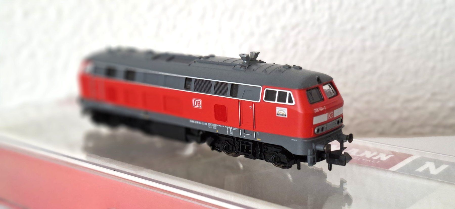 Fleischmann Modellini di ferrovie: Fleischmann DB DIESELLOK  92 80 1218 164-2 D-DB – Usato da Biberist venduto da Ntrains 2