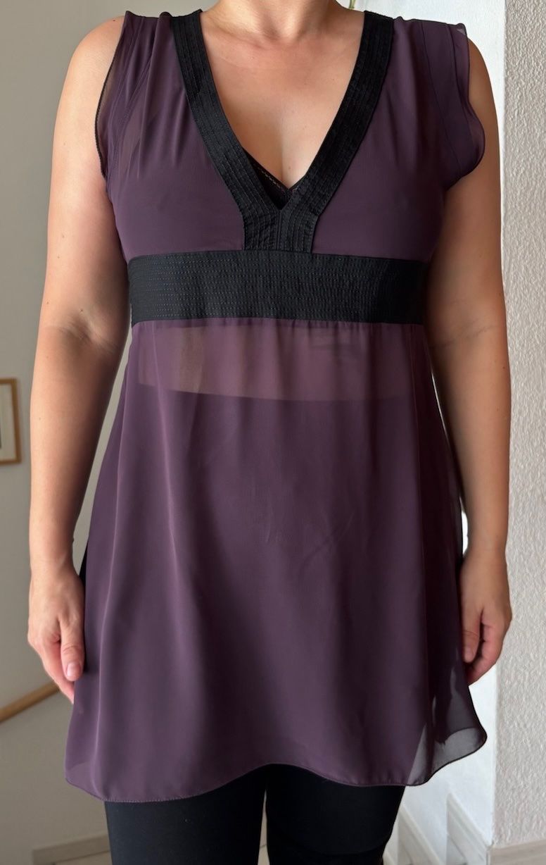 Benetton Top: Damentop/Tunika BENETTON, Gr. M. BRIEFVERSAND – Usato da Bassersdorf venduto da TB01011