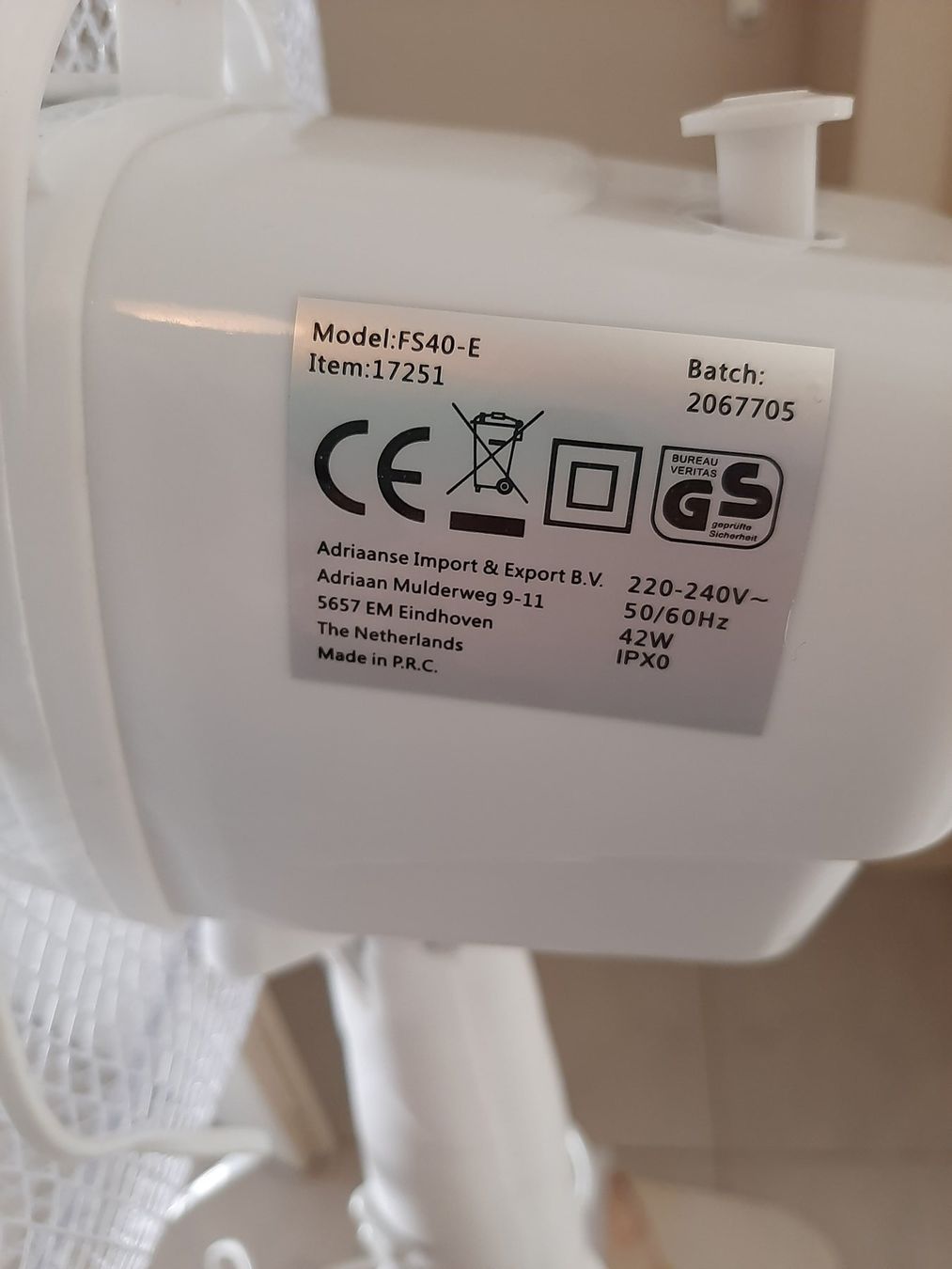 Ventilatoren: Ventilator Weiss – Gebraucht aus Niedergösgen von Happy-7 2
