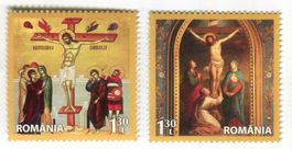 Briefmarken "Ostern". Rumänien.