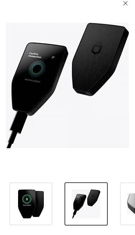 Brieftaschen: Vends wallet Trezor safe 5 neuf noir – Gebraucht aus Pully von lio_5wrh