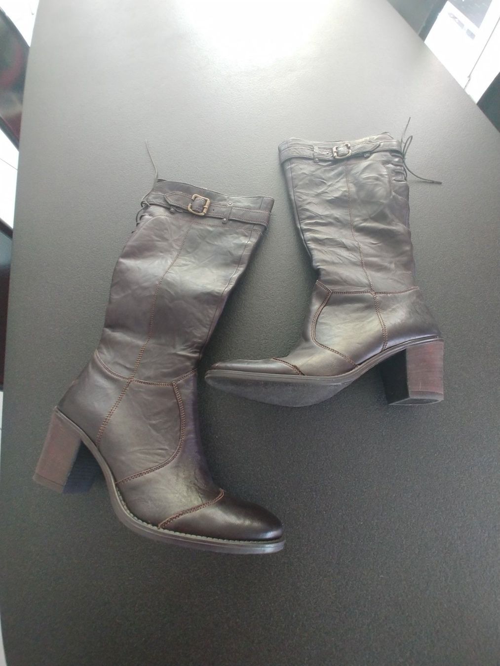 Scarpe da donna: Lederstiefel Damen Gr. 41 – Nuovo (secondo la descrizione) da Bäriswil BE venduto da Rezz