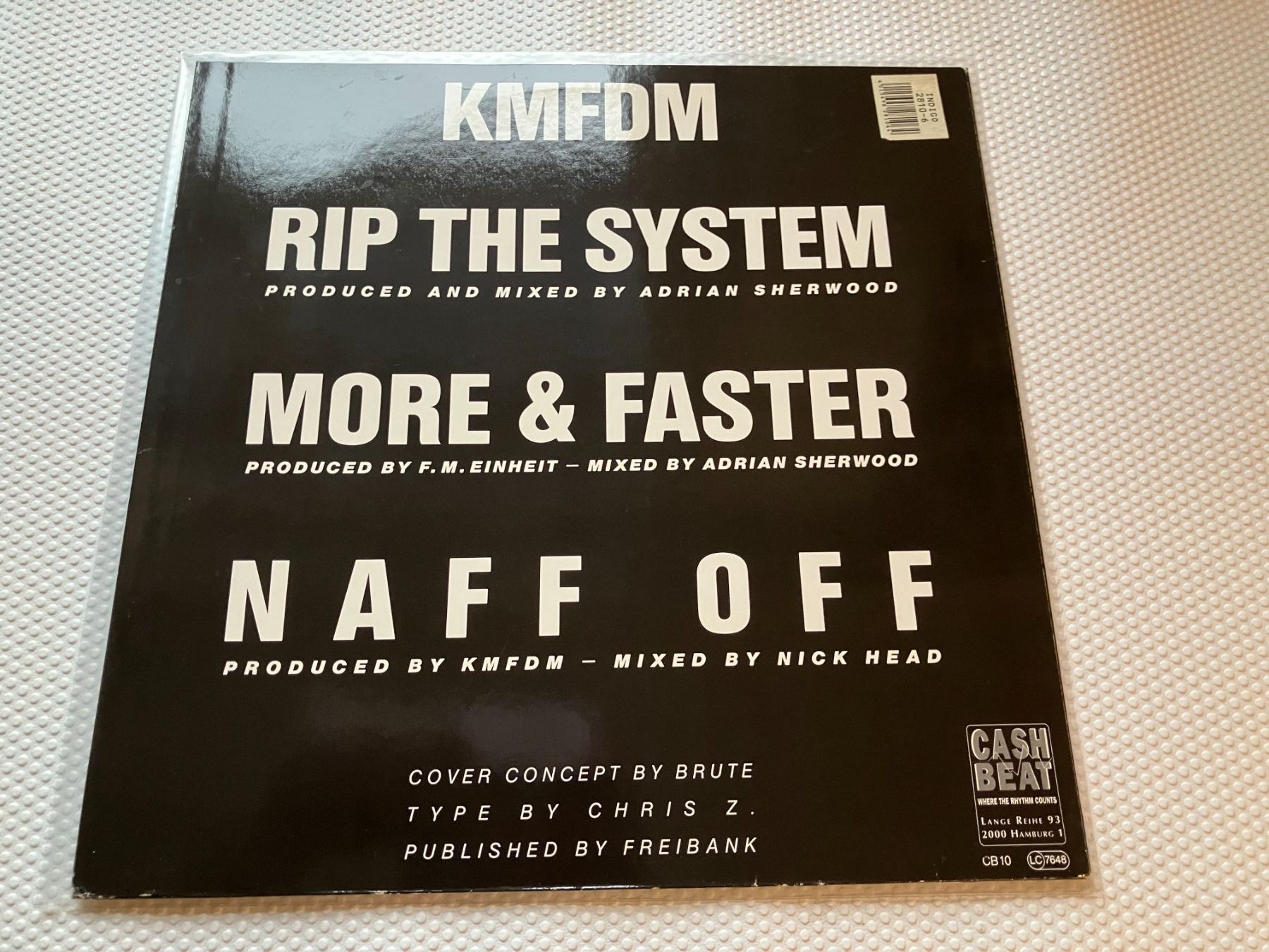 Dischi in vinile: KMFDM – Usato da Aarwangen venduto da Jukebox3 2